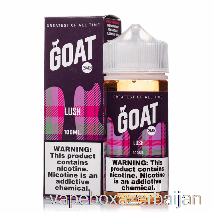 Vape Smoke Lush - Goat E-Liquid - 100mL 0mg